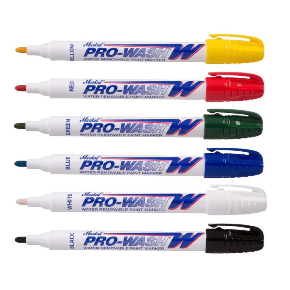 pics/Markal/Pro-Wash W/markal-pro-wash-w-water-removable-paint-marker-colors.jpg